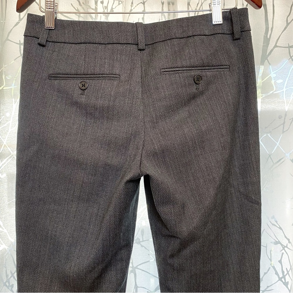 ZADIG & VOLTAIRE gray Pantalon Posh Franges fringe hem straight leg dress pants - Picture 7 of 15